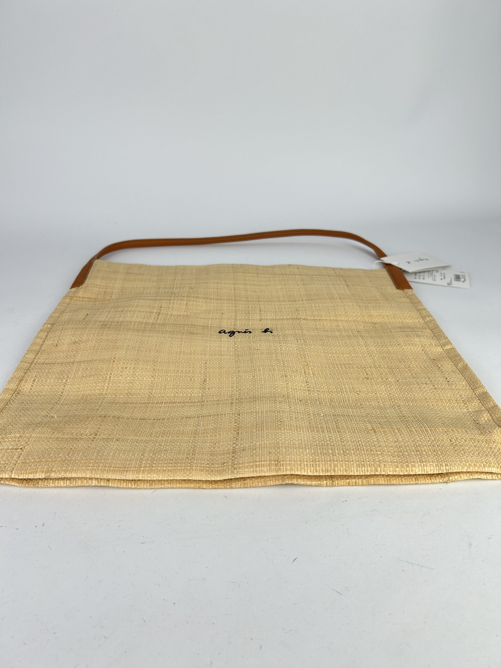 Agnes b. Raffia tote Shoulder bag - Image 3