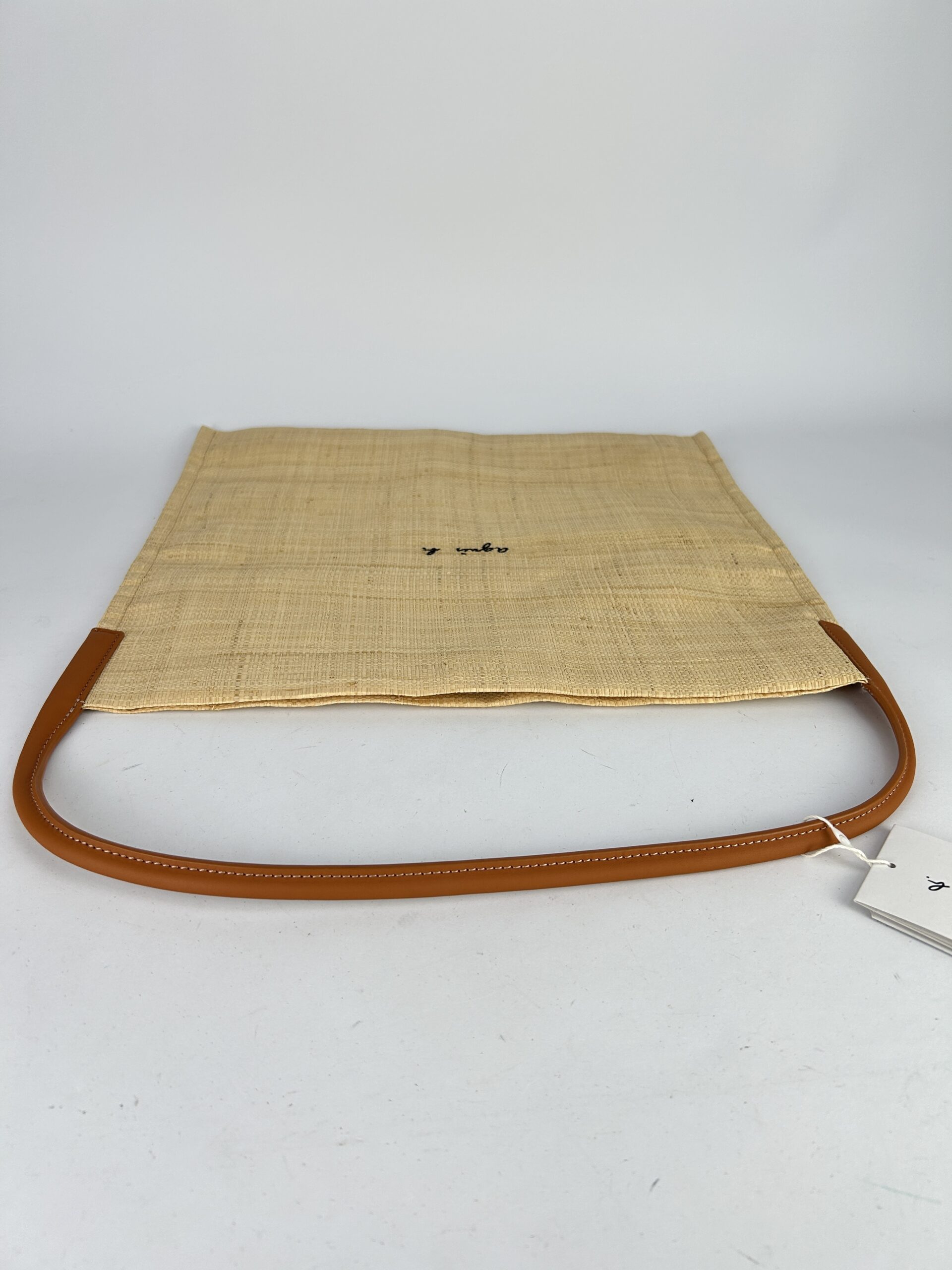 Agnes b. Raffia tote Shoulder bag - Image 5