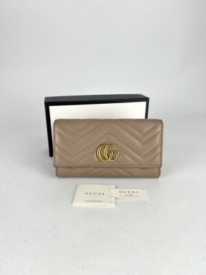 Gucci Gg Marmont Continental Wallet