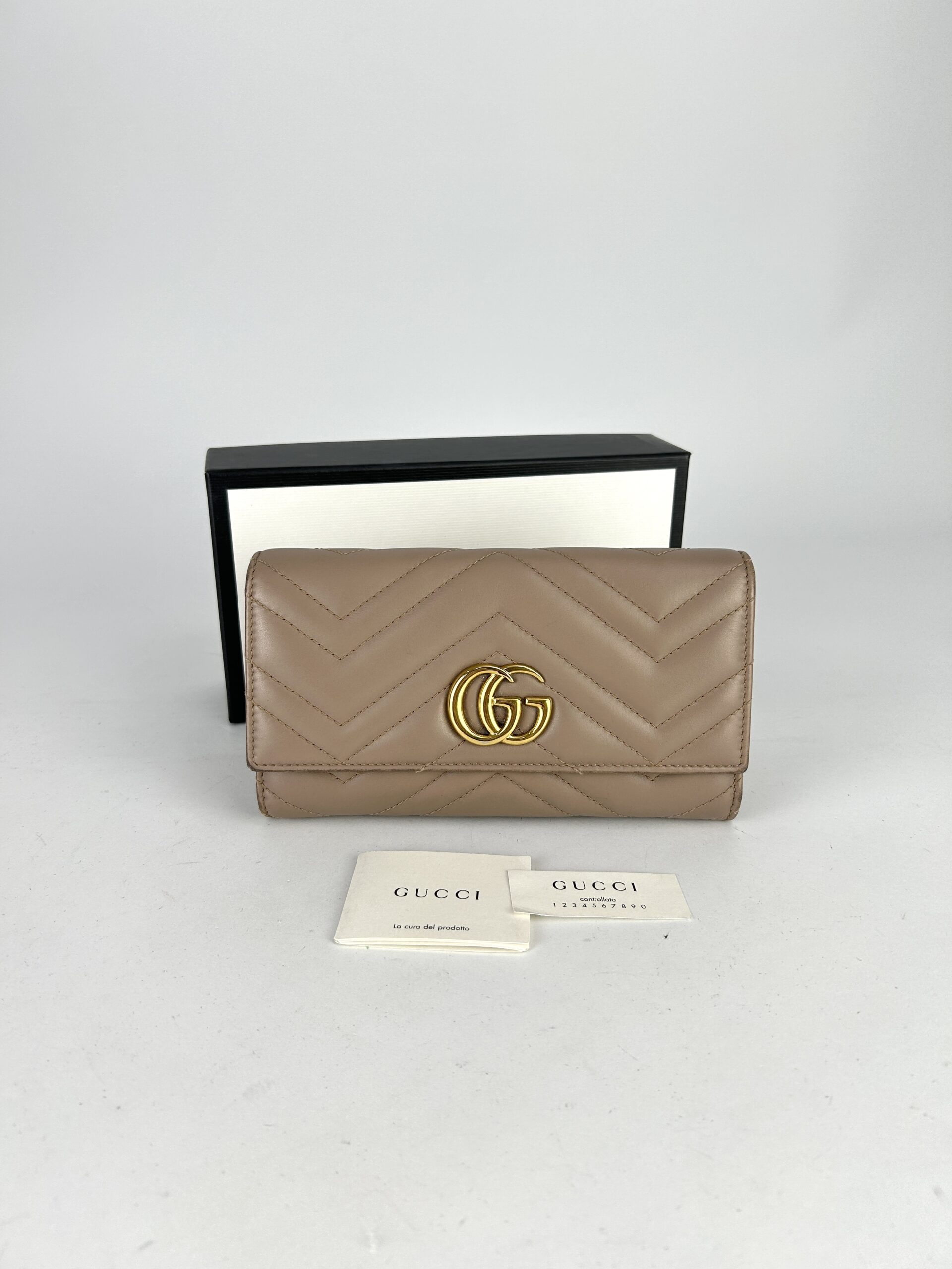 Gucci Gg Marmont Continental Wallet