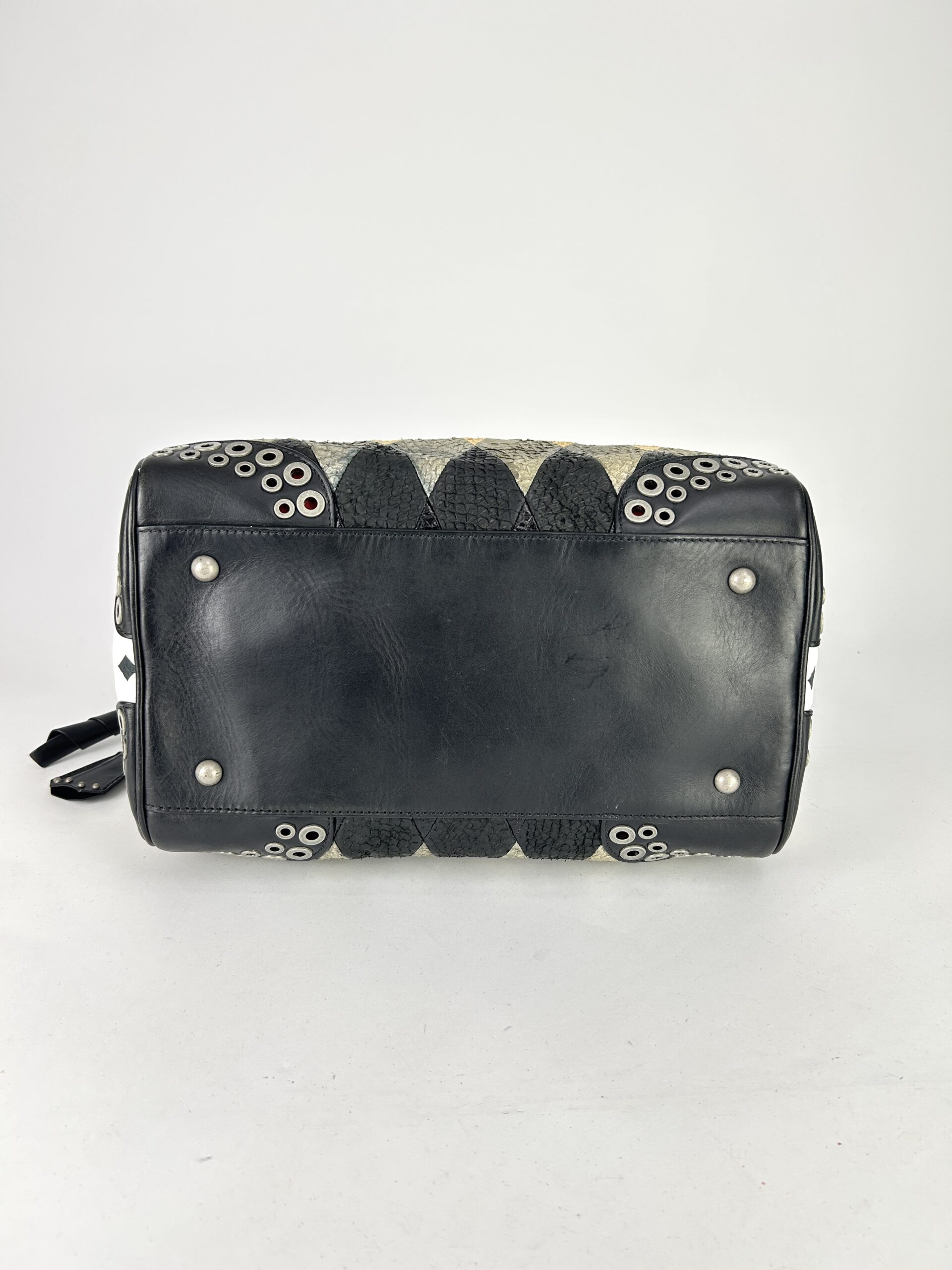 Mcm Boston Harlequin Diamond Bag - Image 4