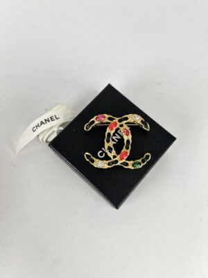Chanel Cc Logo Brooch Y2020