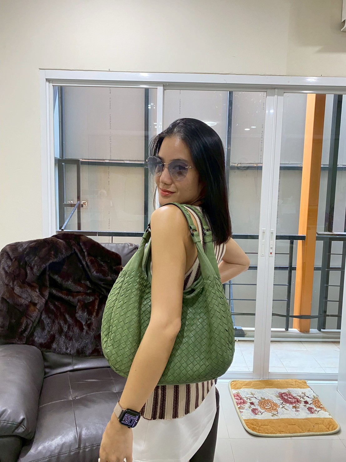 Bottega Nappa Intrecciato Campana Hobo bag - Image 2