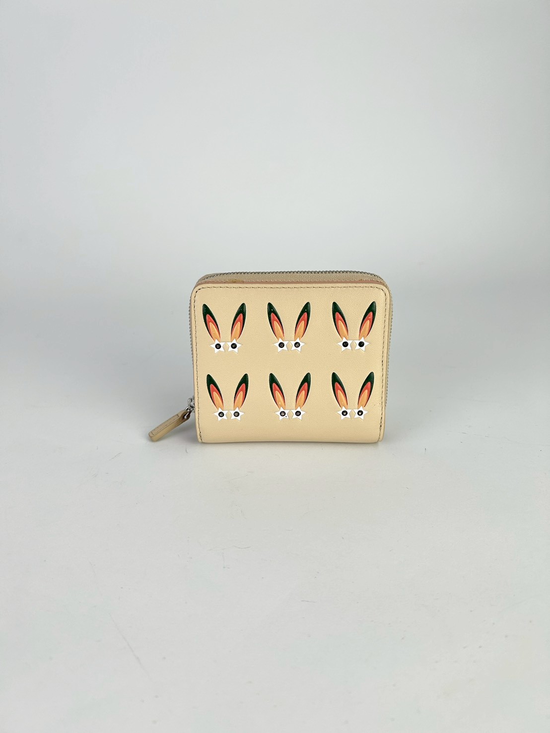 Mcm Rabbit Mini Zip Around Wallet - Image 2