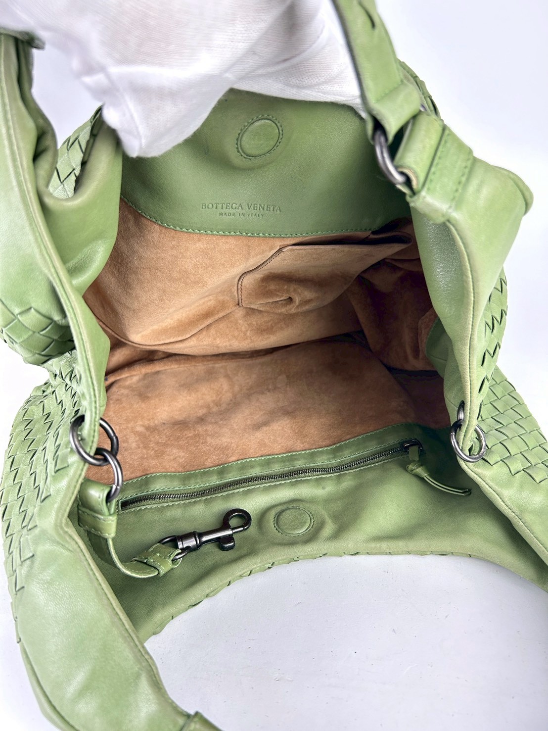 Bottega Nappa Intrecciato Campana Hobo bag - Image 6