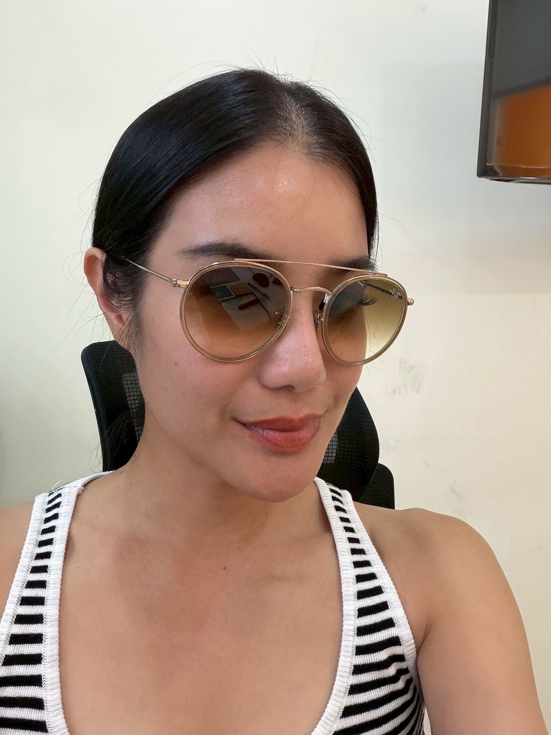 Ray ban Round Double Bridge Sunglasses - Image 2