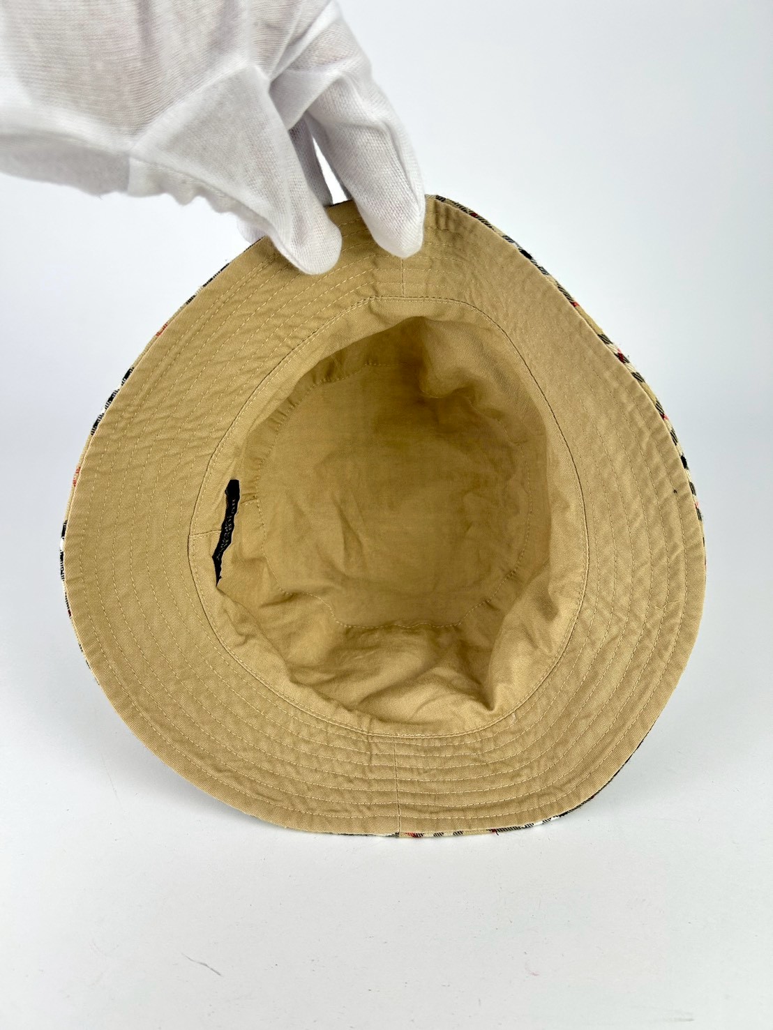 Burberry Check Bucket Hat - Image 6