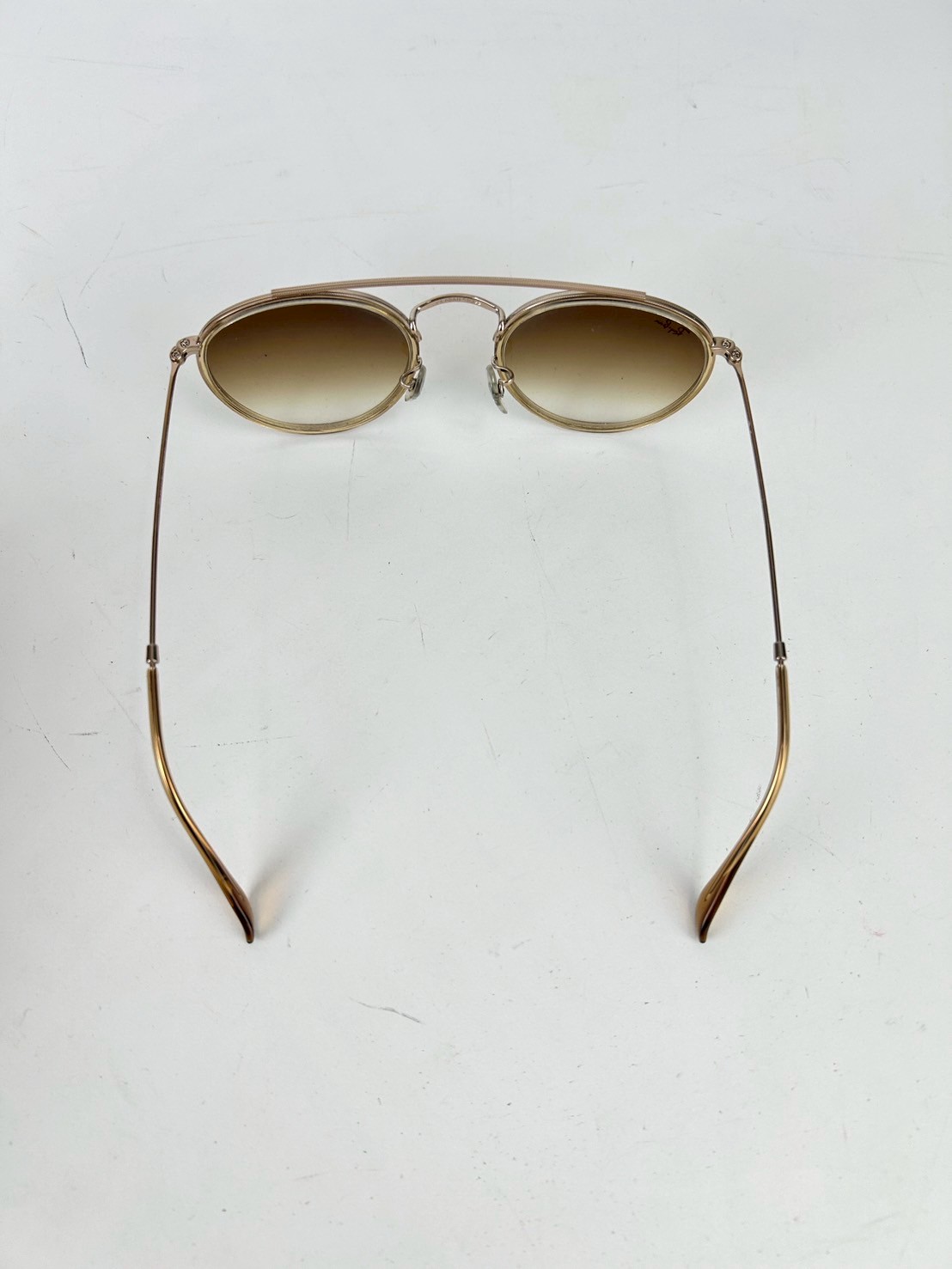 Ray ban Round Double Bridge Sunglasses - Image 4