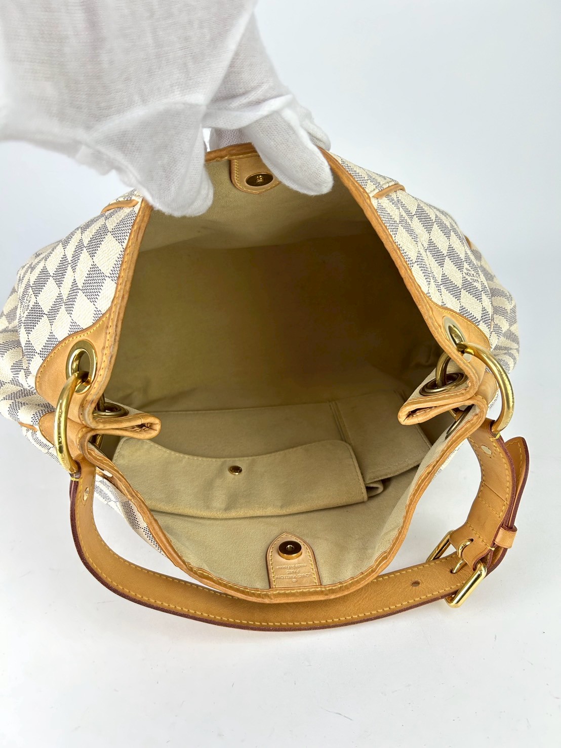 LouisVuitton Galliera Damier Azur Shoulder bag Y2009 - Image 6