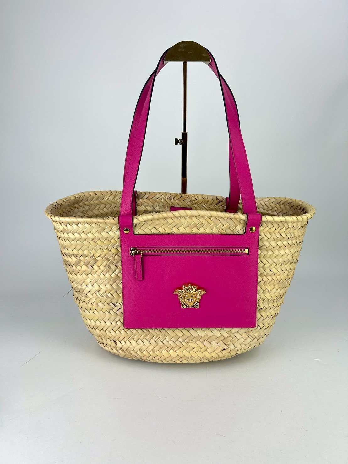 Versace Top Handler small Basket tote bag RFID - Image 3