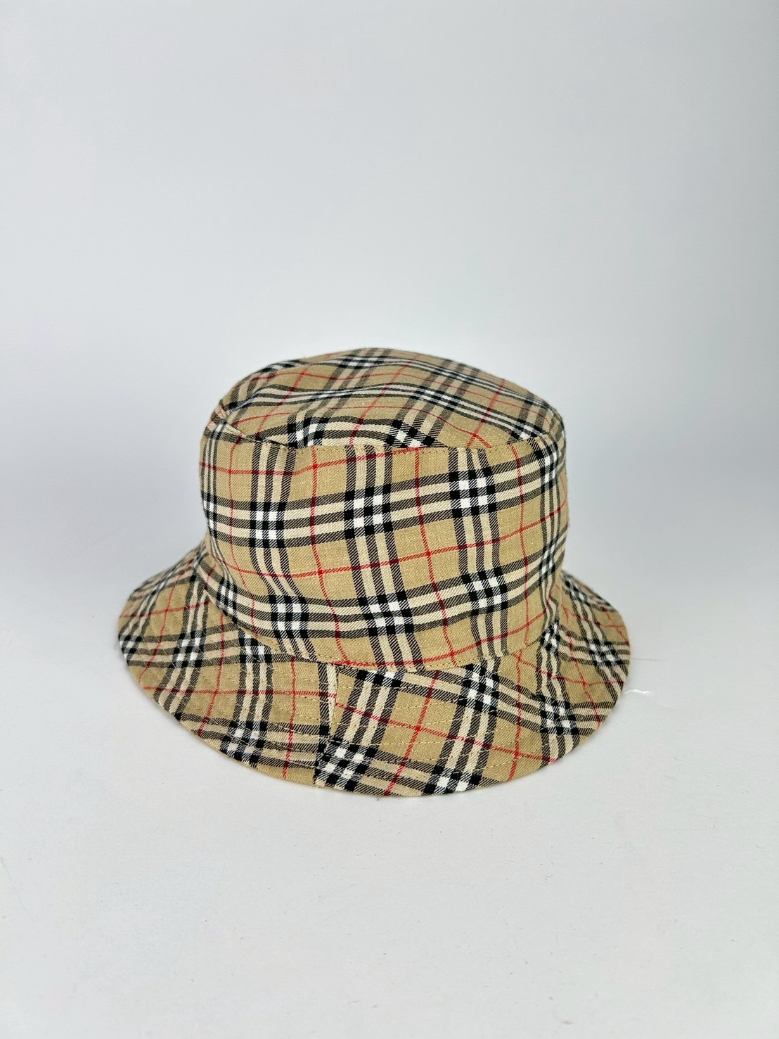 Burberry Check Bucket Hat - Image 5
