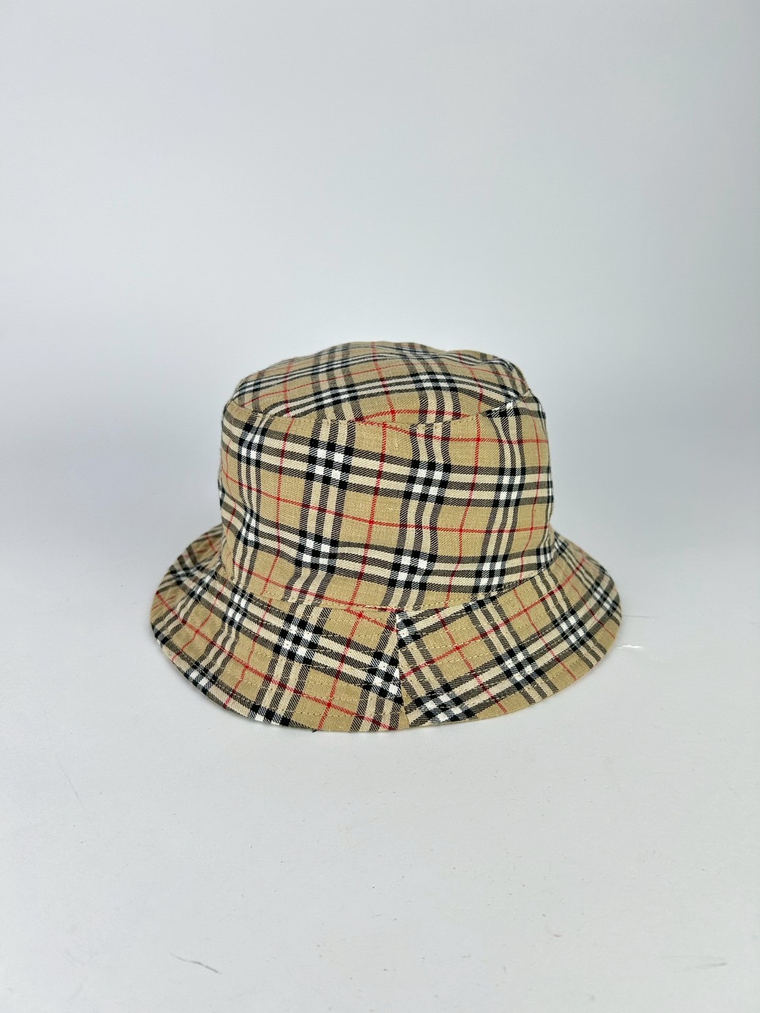 Burberry Check Bucket Hat - Image 2