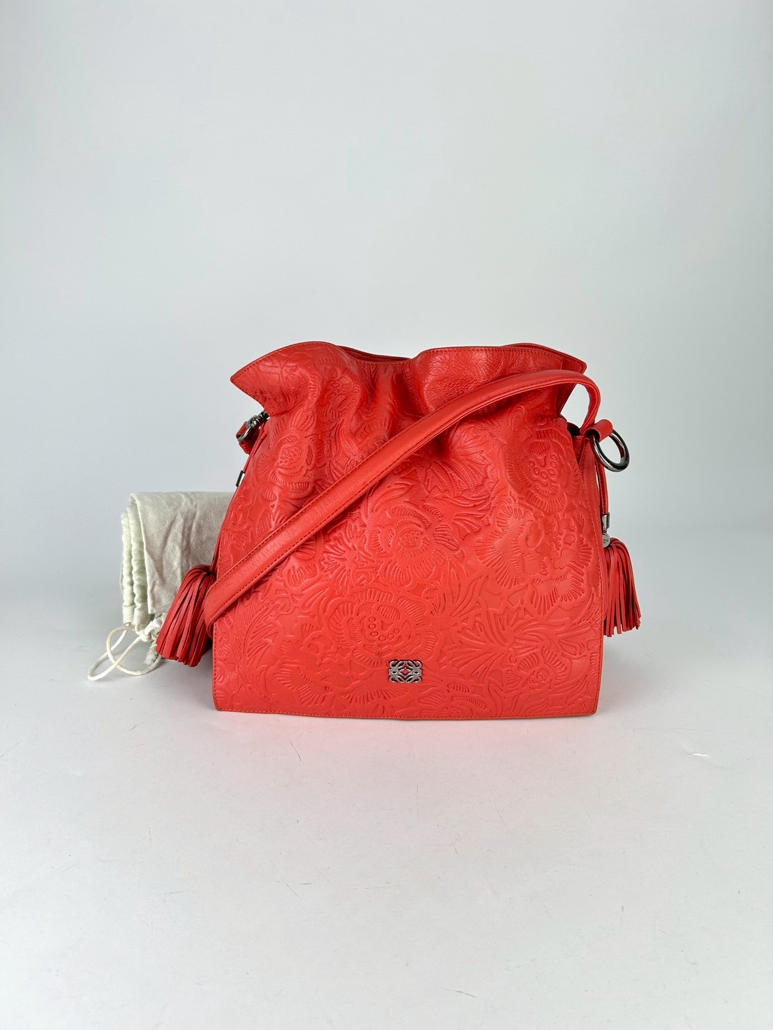 Loewe Flamenco Fringe Tassel Shoulder bag Y2011