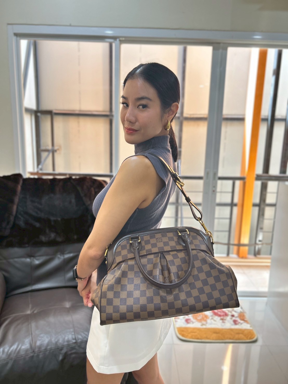 LouisVuitton Trevi Pm Damier Bag Y2010 - Image 2