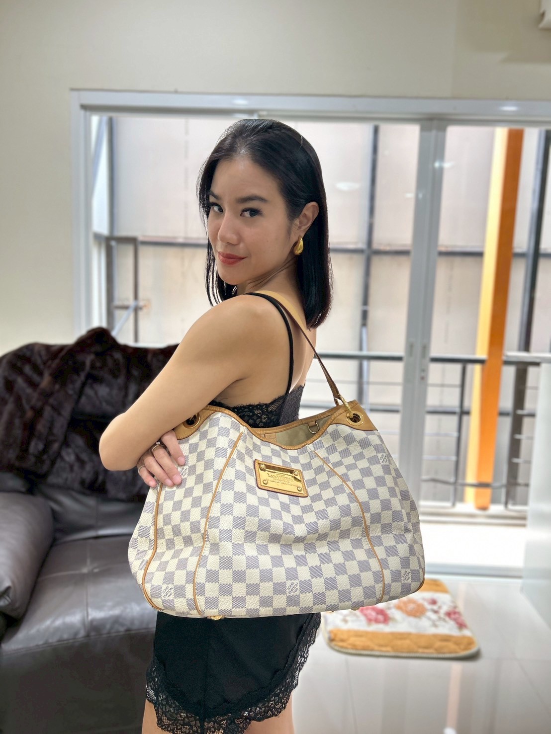 LouisVuitton Galliera Damier Azur Shoulder bag Y2009 - Image 2
