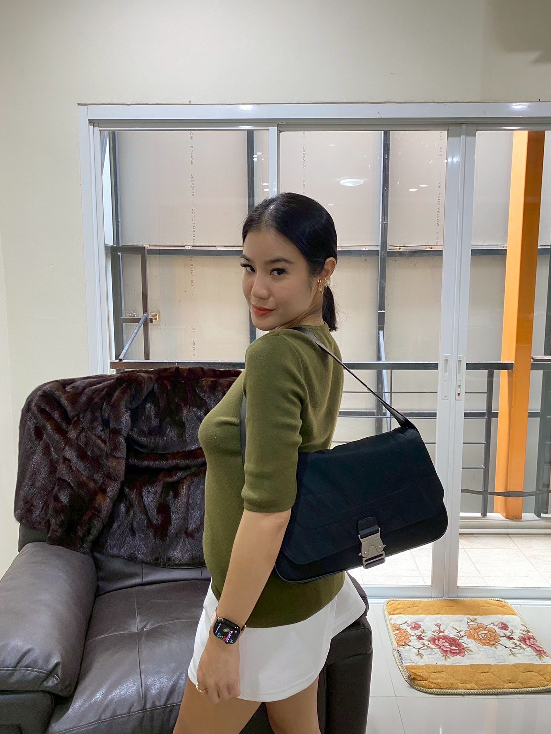 Matin kim Buckle Shoulder bag - Image 2