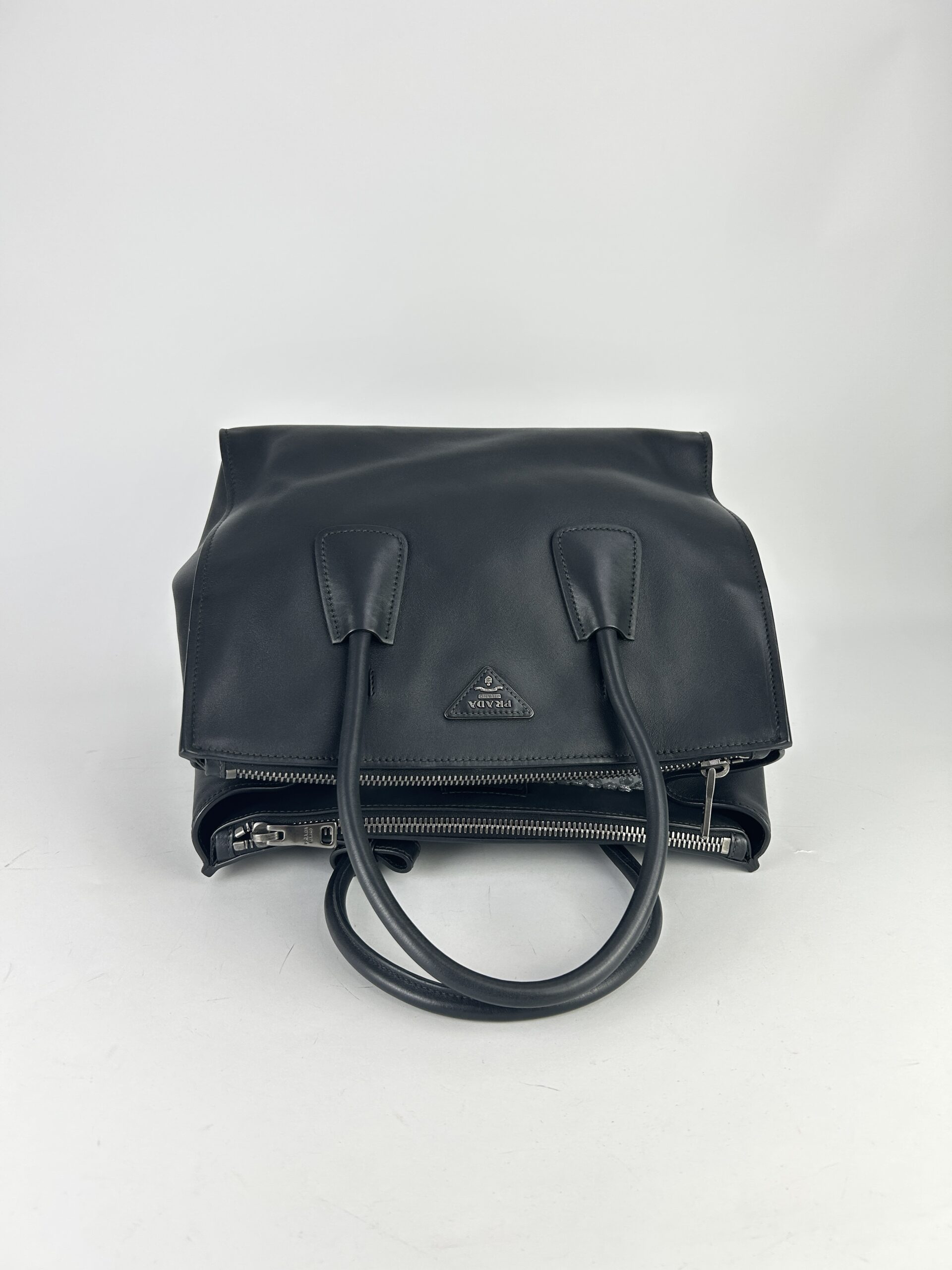 Prada City Double zip Handler bag Y2015 - Image 5
