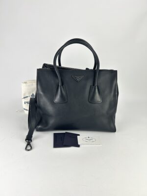 Prada City Double zip Handler bag Y2015