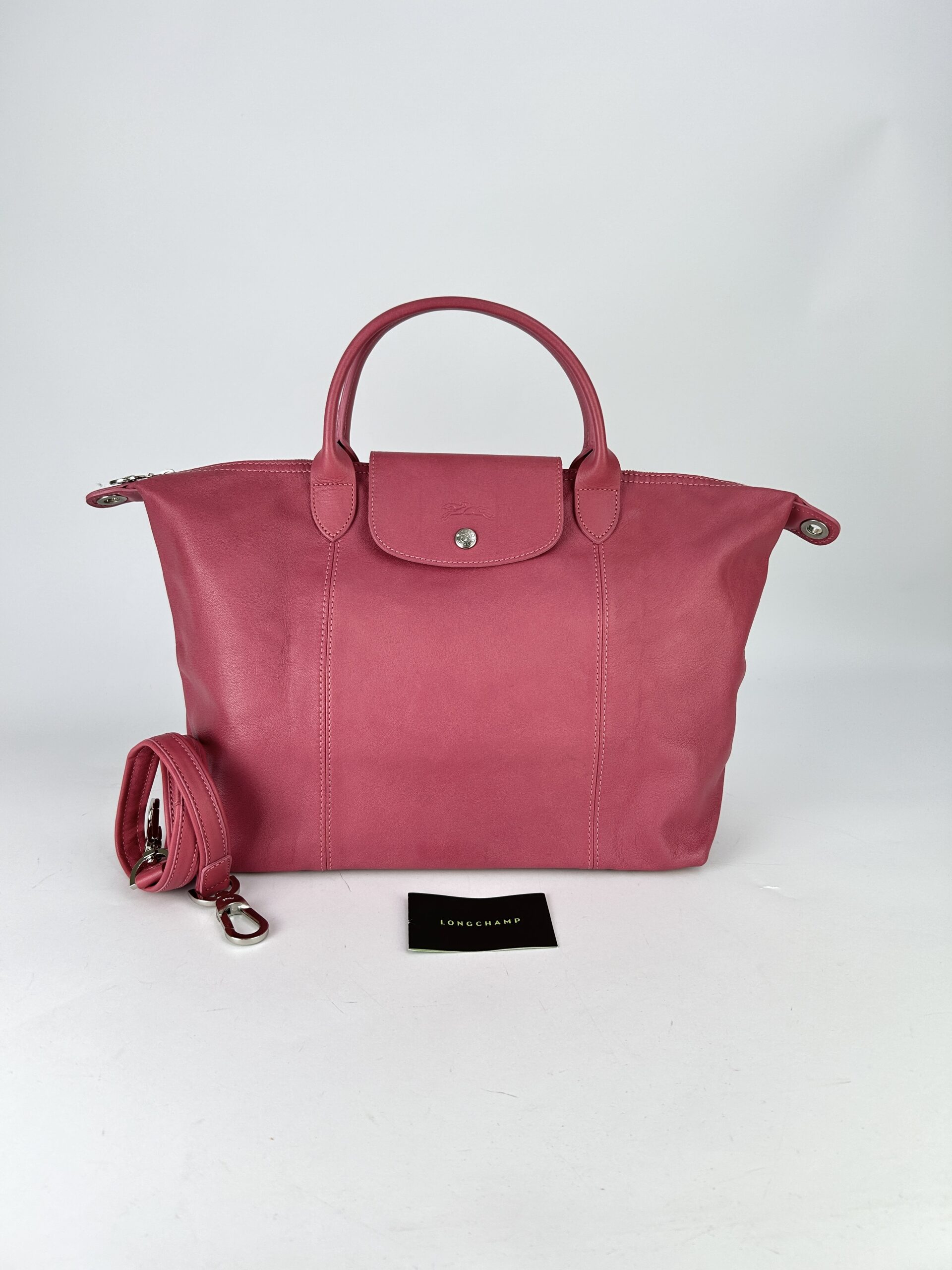 LongChamp Le Pliage Cuir M tote bag