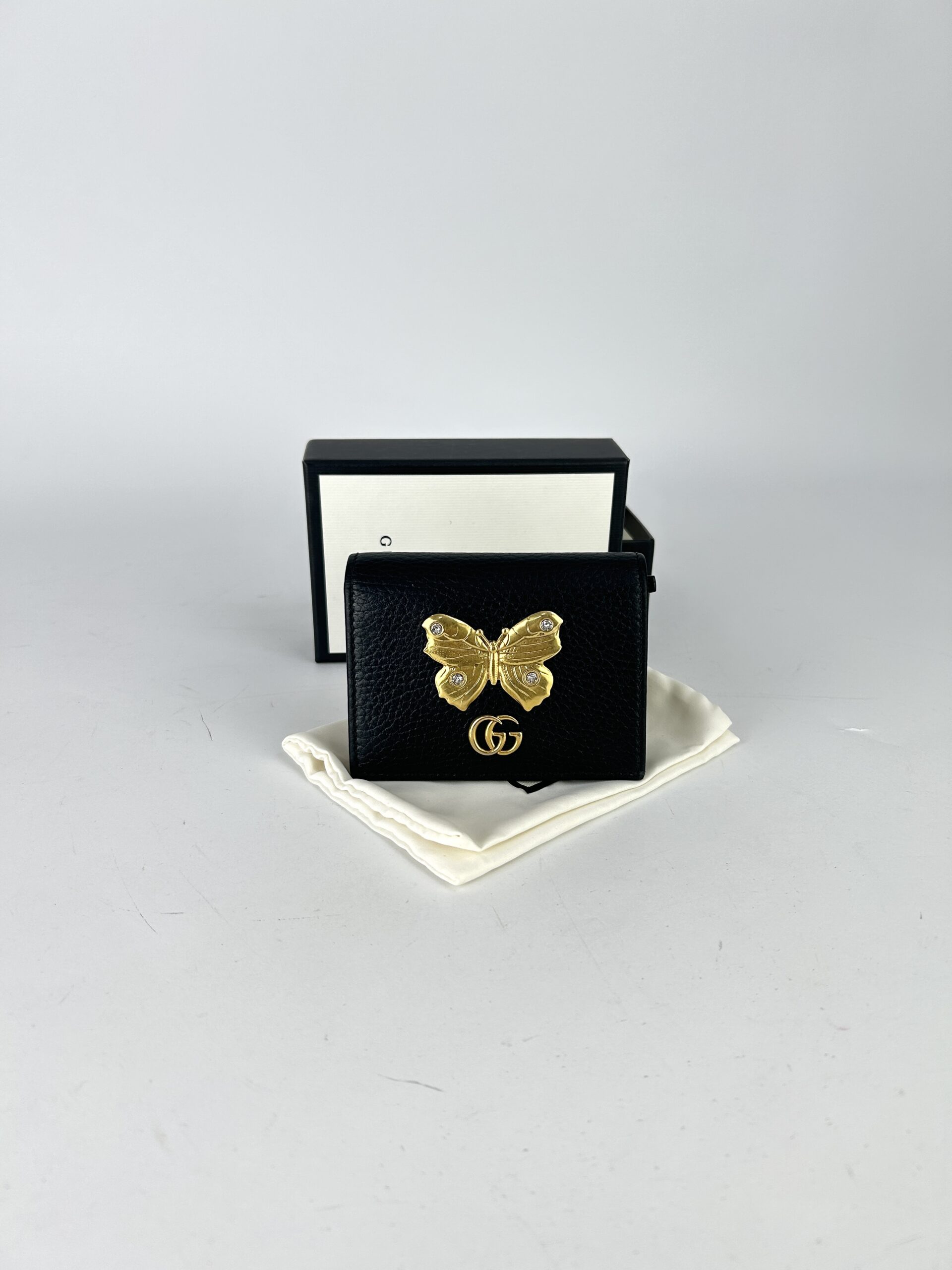 Gucci Gg Marmont Butterfly Wallet