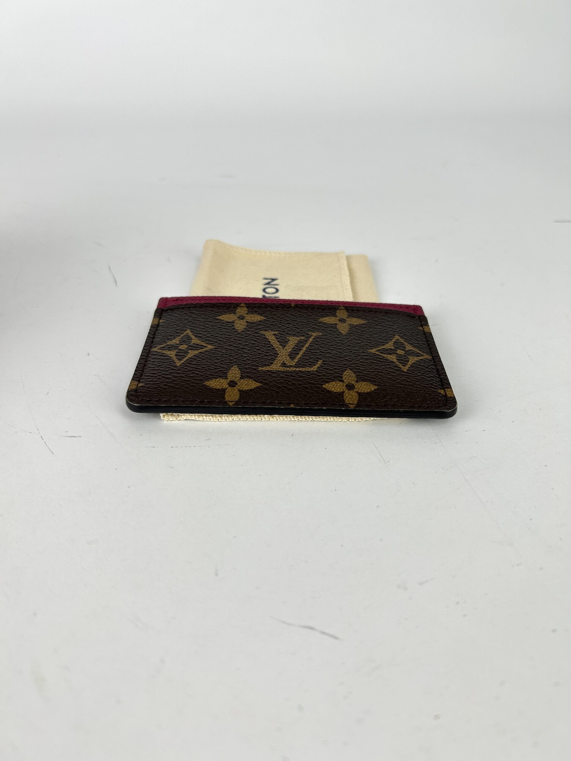 LouisVuitton Card Holder Monogram ฝังชิพ - Image 3