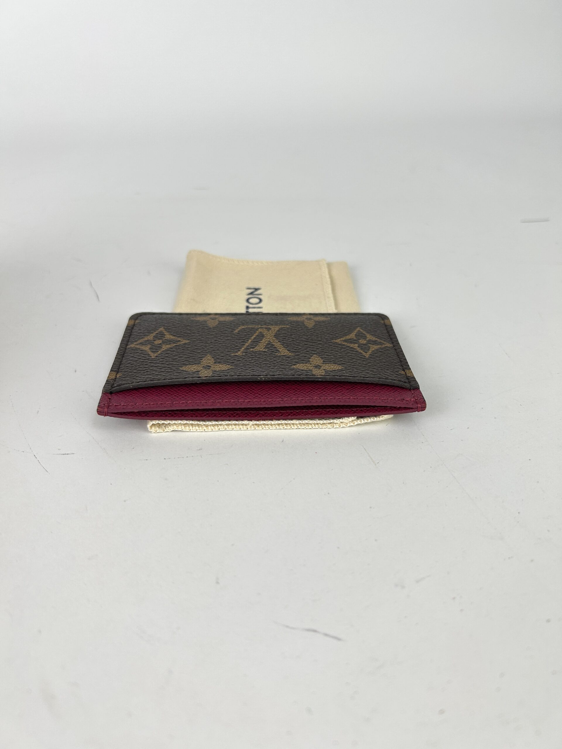 LouisVuitton Card Holder Monogram ฝังชิพ - Image 4