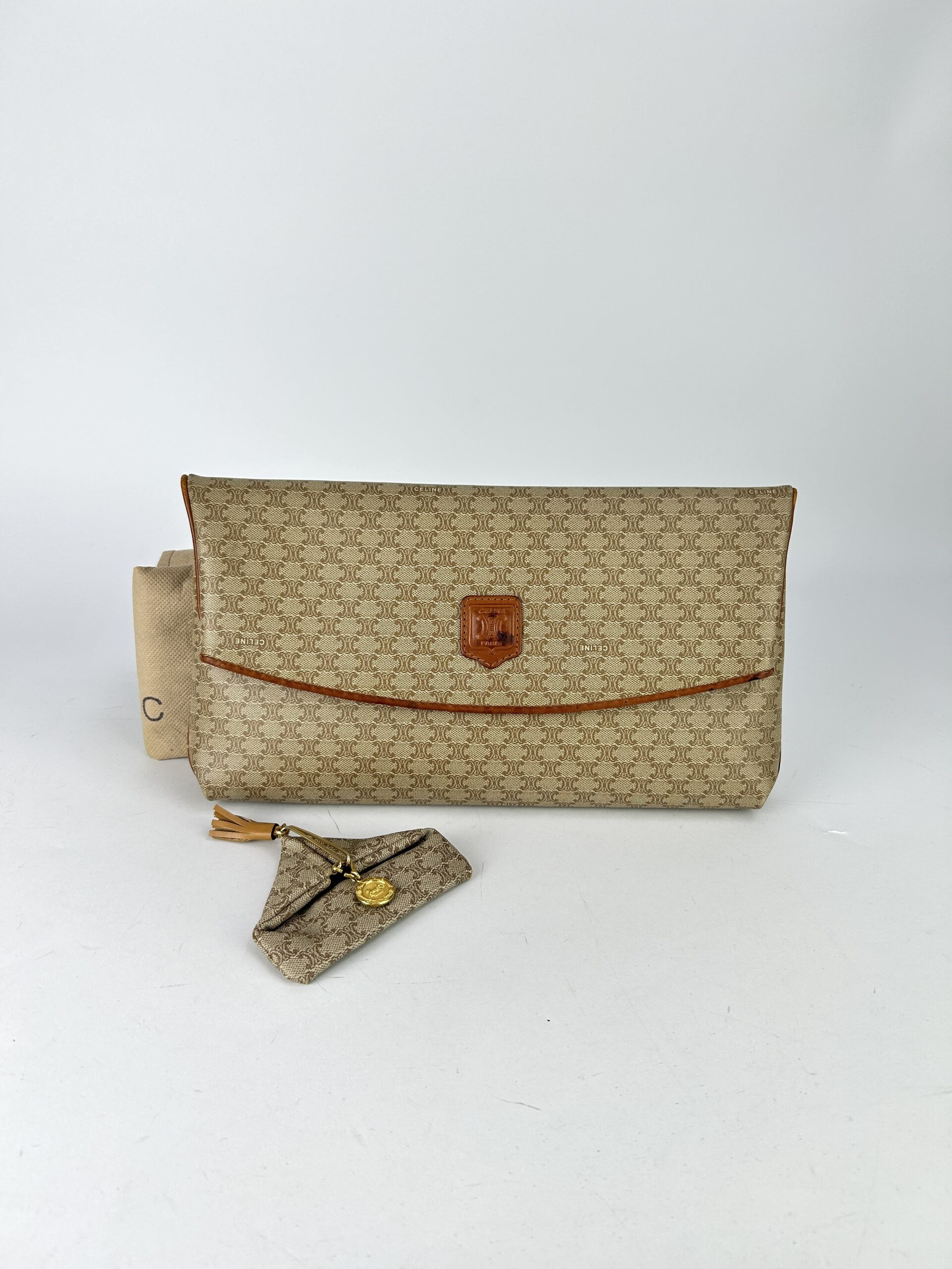 Celine Vintage Macadam Clutch bag
