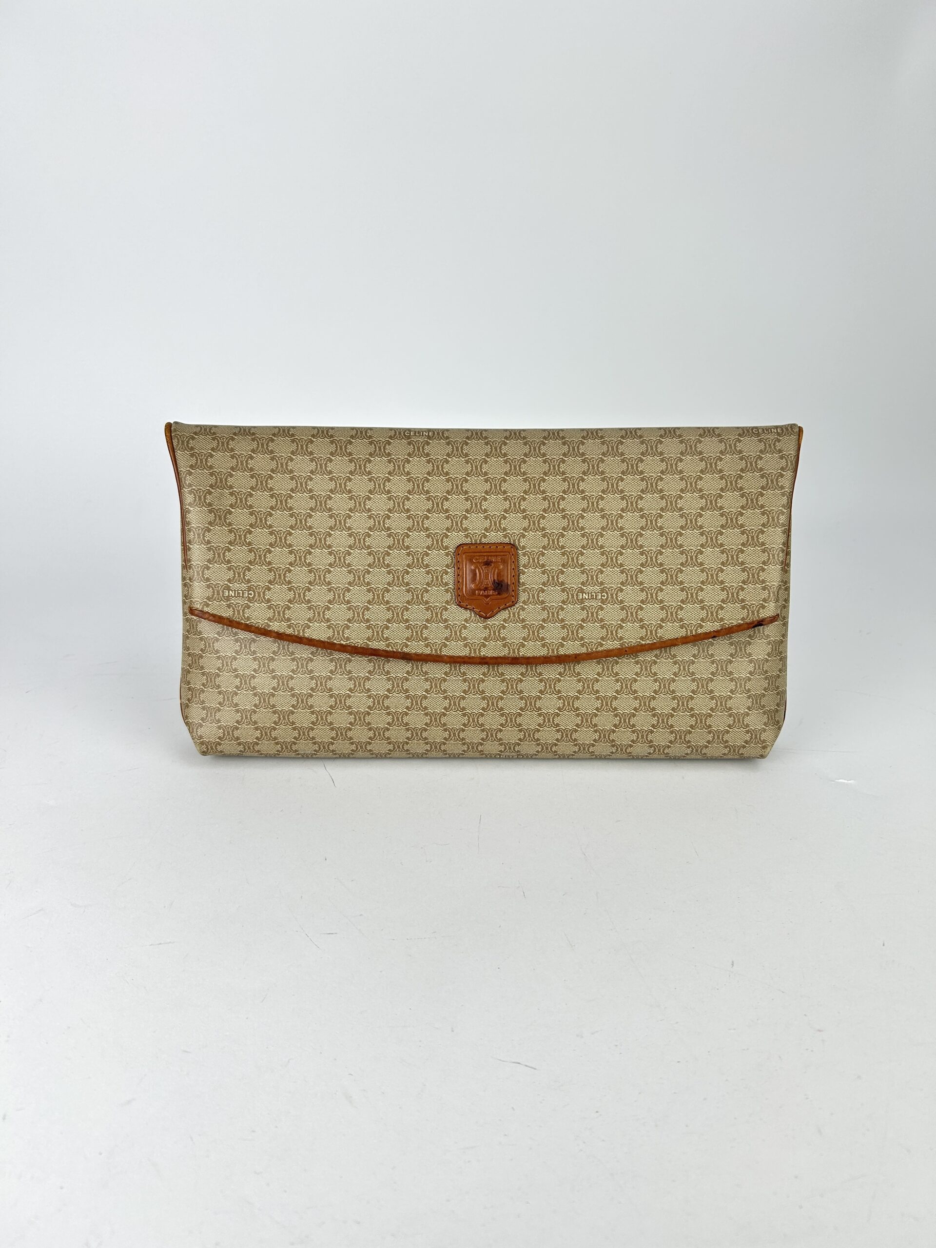 Celine Vintage Macadam Clutch bag - Image 3