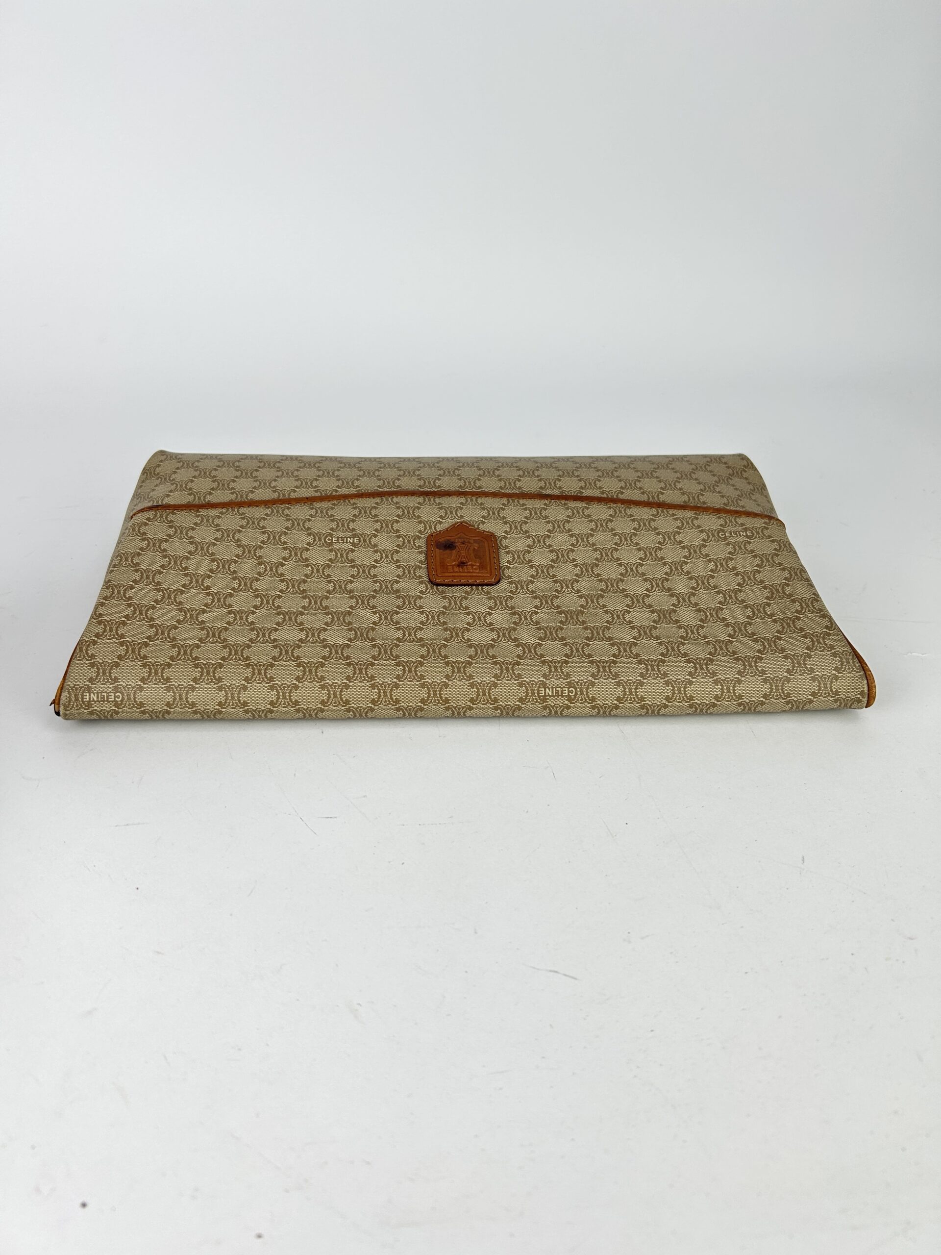 Celine Vintage Macadam Clutch bag - Image 5