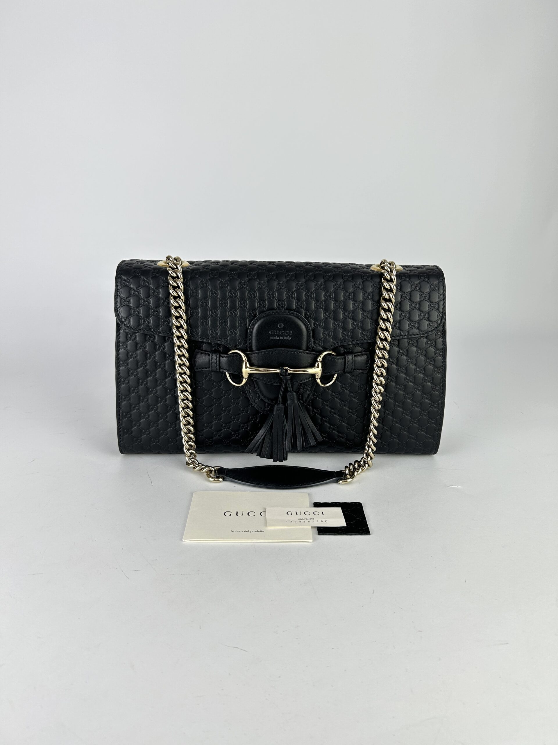 Gucci Emily Microguccissima Medium Shoulder bag