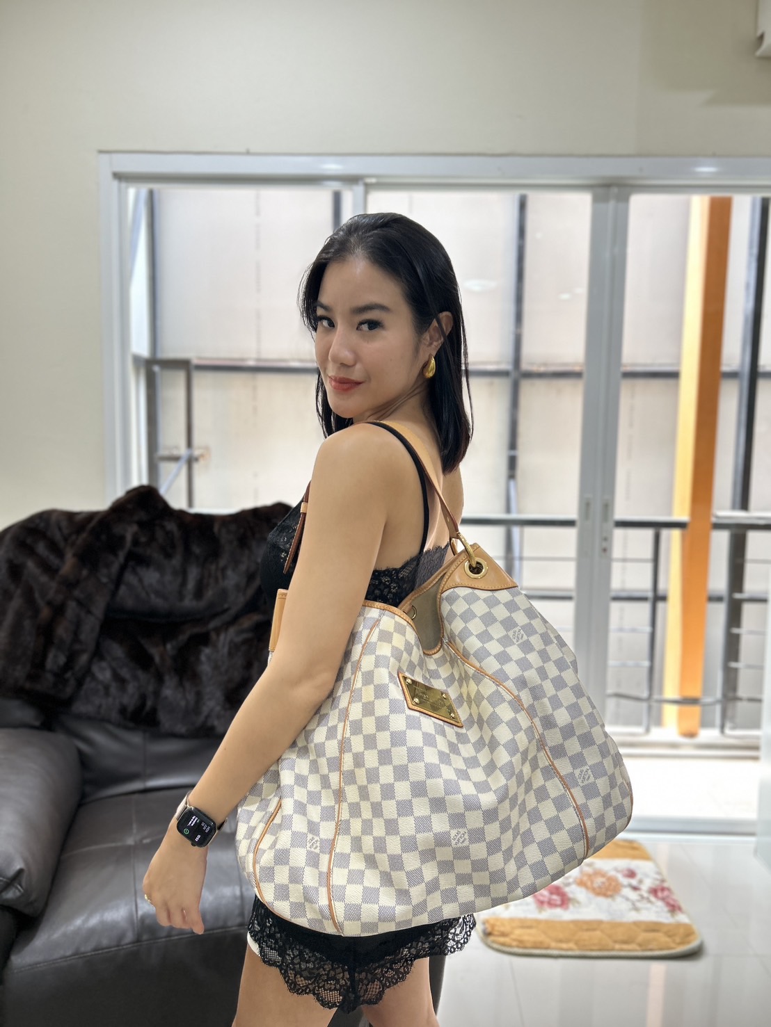 LouisVuitton Galliera Damier Azur Shoulder bag Y2008 - Image 2