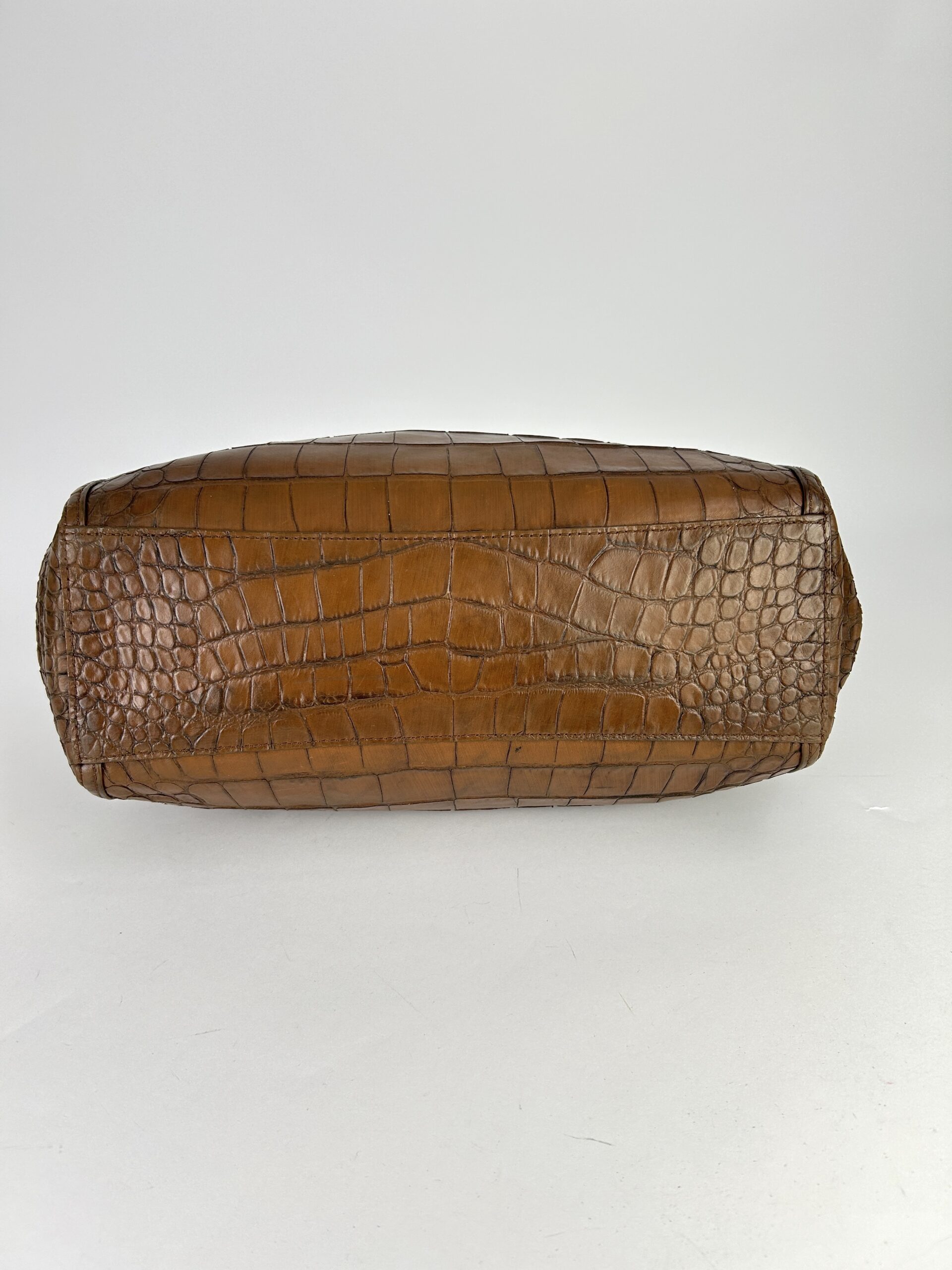 Coach Madison Croc Carrie Handler bag - Image 4