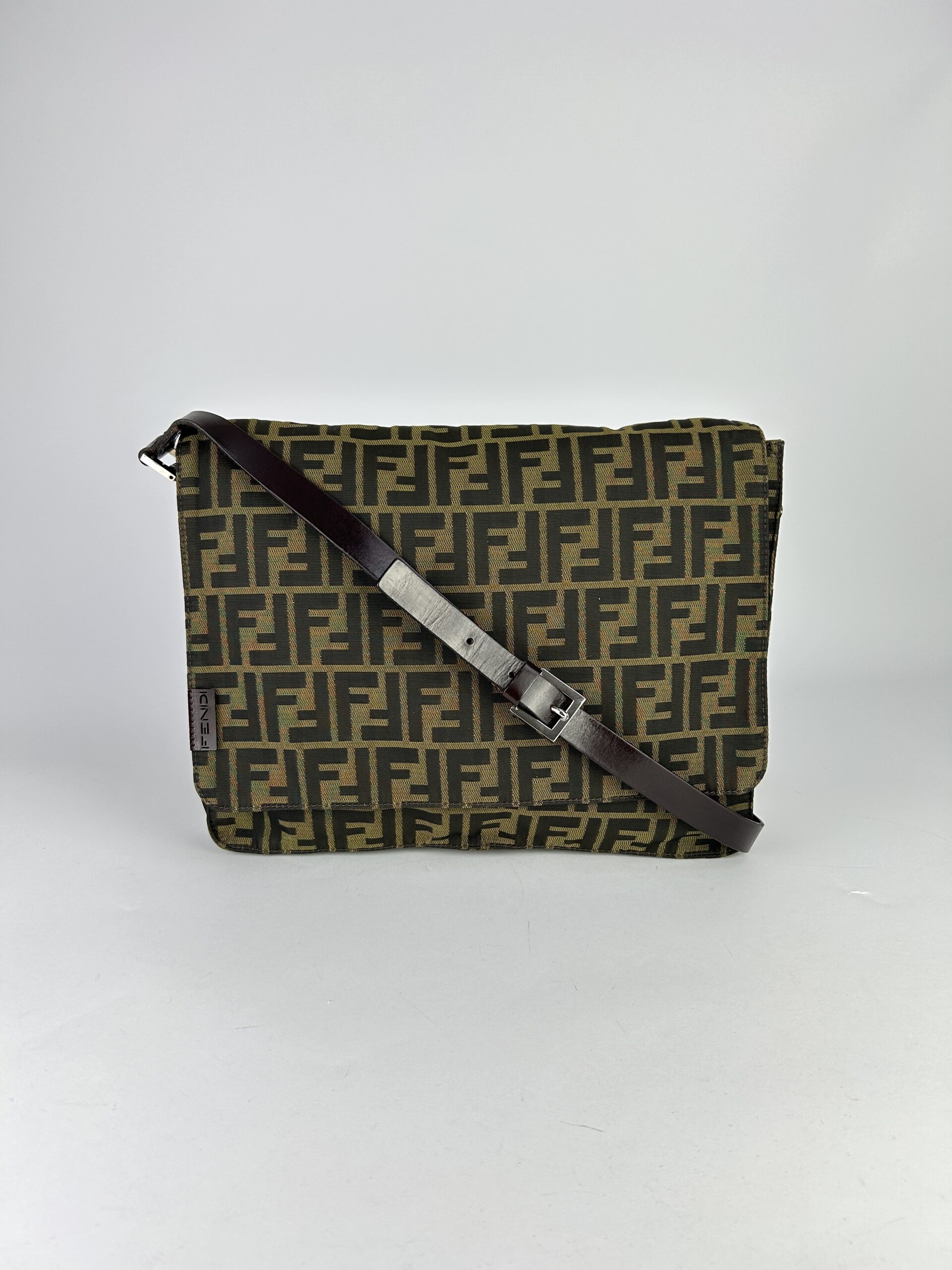 FENDI Zucca Messenger Crossbody bag