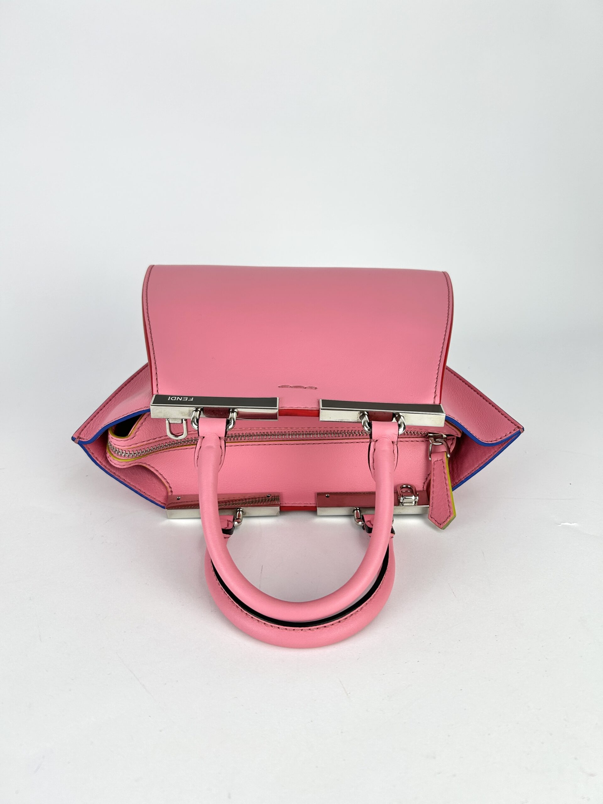 FENDI Vitello Dolce Mini 3 Jours Tote bag Y2015 - Image 5