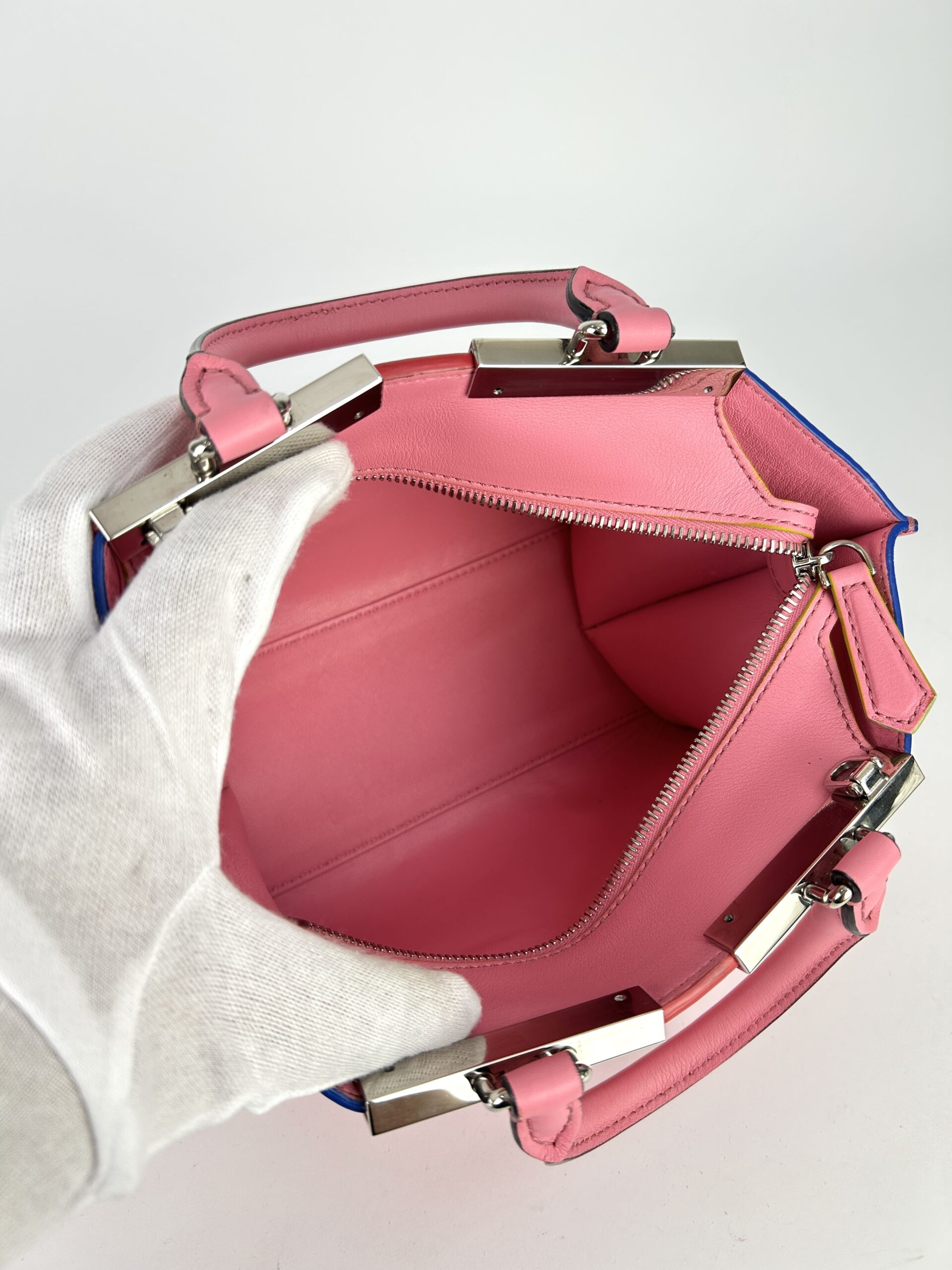 FENDI Vitello Dolce Mini 3 Jours Tote bag Y2015 - Image 6