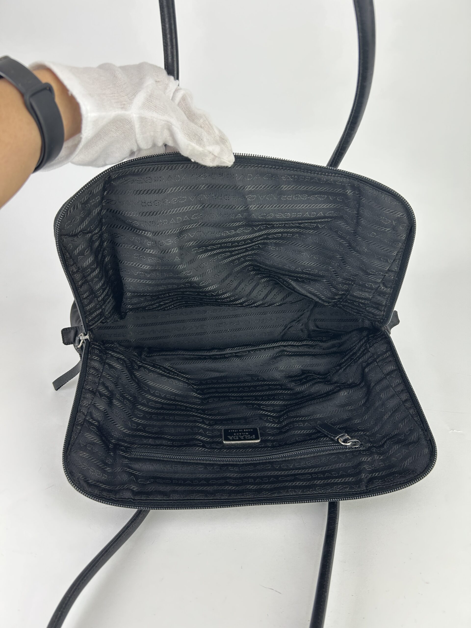 Prada Tessuto Logo Tote bag - Image 6