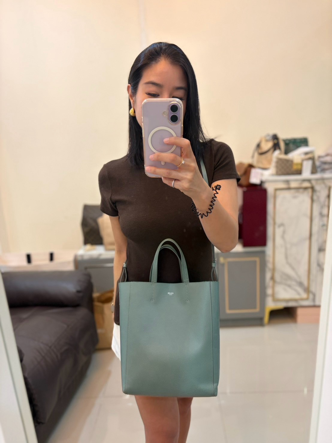 Celine Vertical Cabas Tote Bag 2019 - Image 2