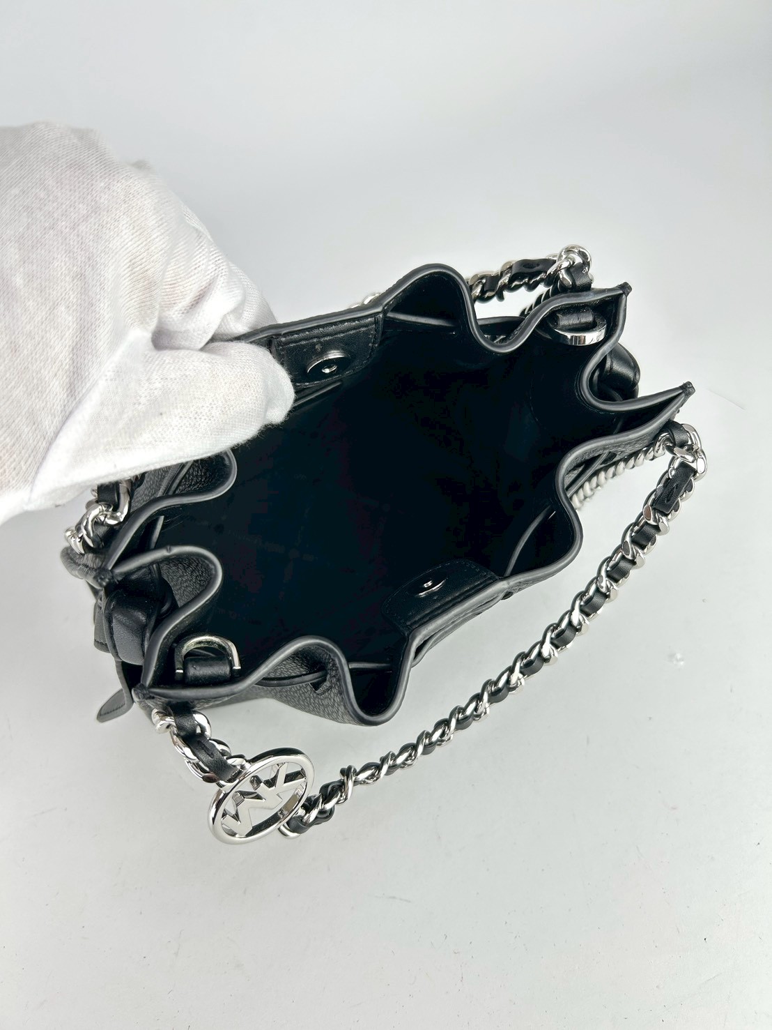 Michael Kors Mina Mini Belted Crossbody bag - Image 6