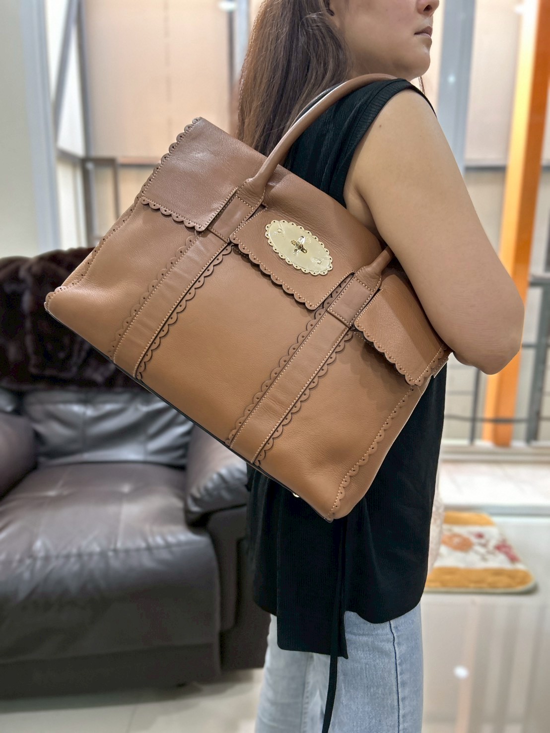 Mulberry Bayswater Cookie Bag - Image 2