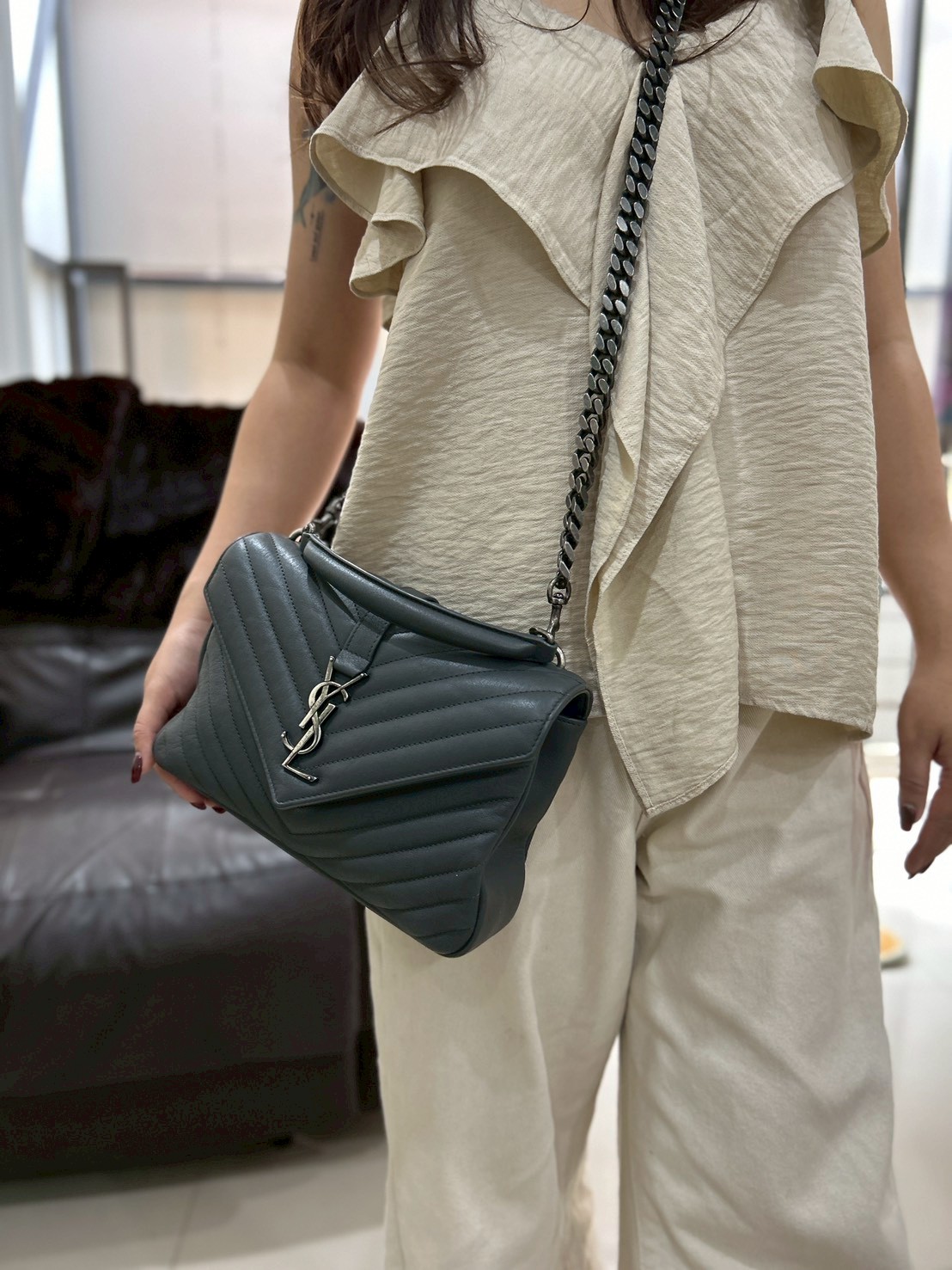 Ysl College Medium Handler bag Y2018 - Image 2