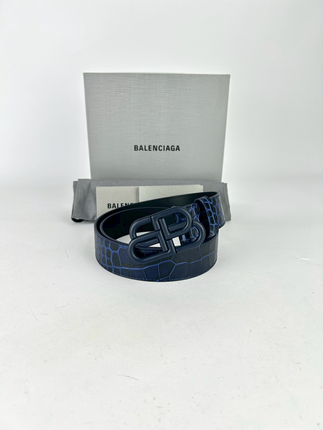 Balenciaga BB Logo Belt Y2021