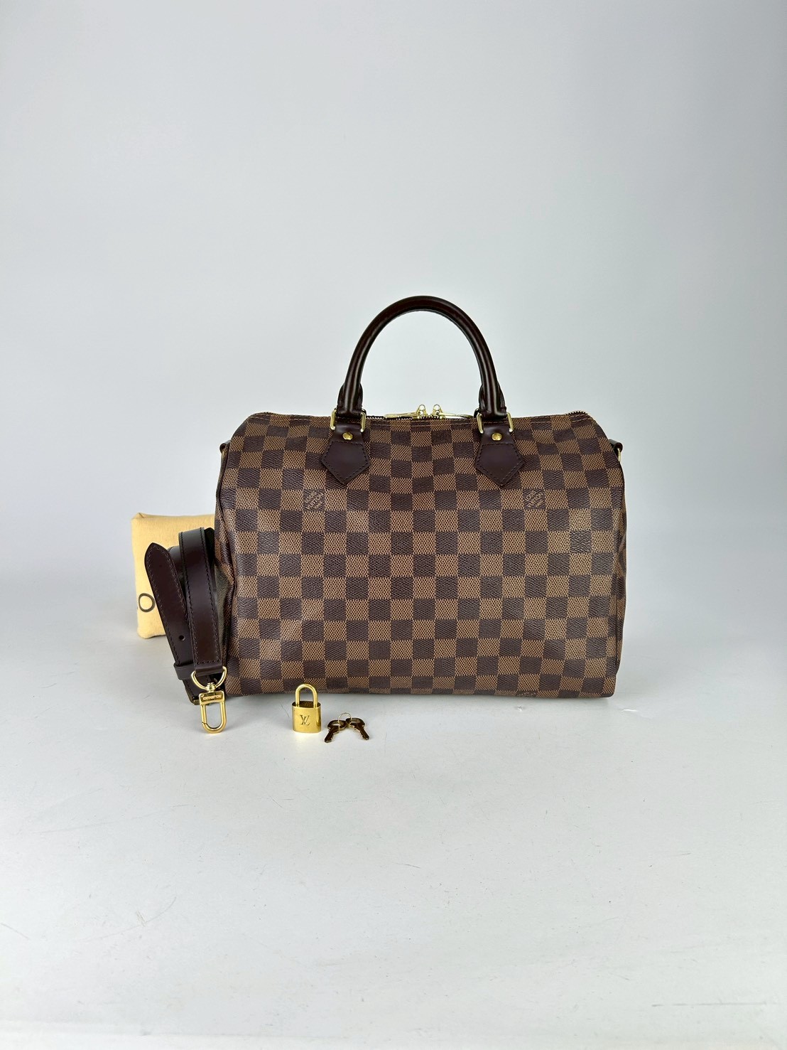 LouisVuitton Speedy Bandouliere 30 Damier bag Y2012