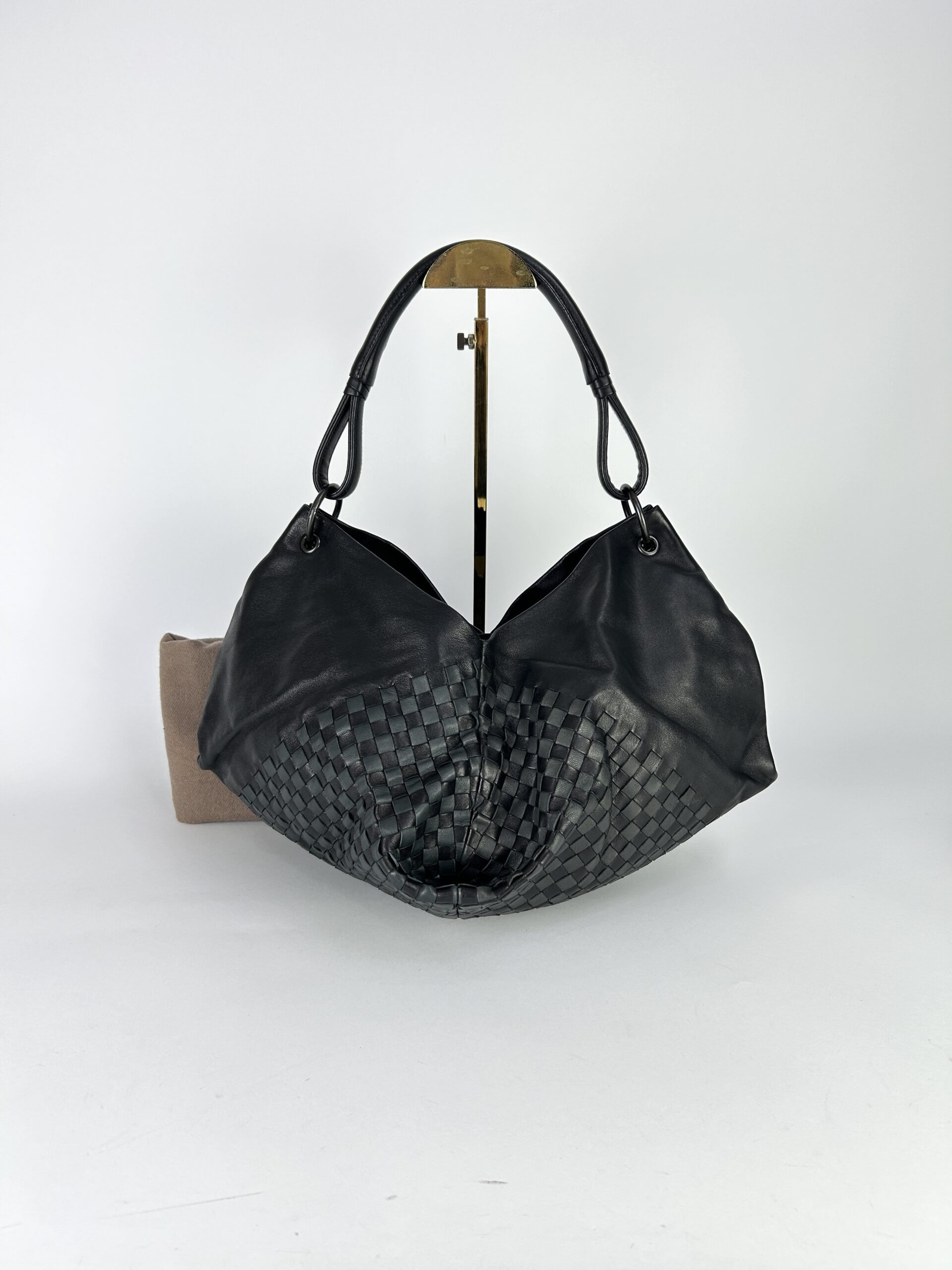 Bottega Intrecciato Aquilone Fortune Cookie Hobo bag