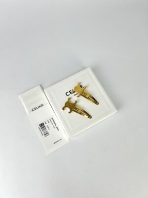 Celine Triomphe Snap Hair Clips Set 2 ชิ้น Y2023