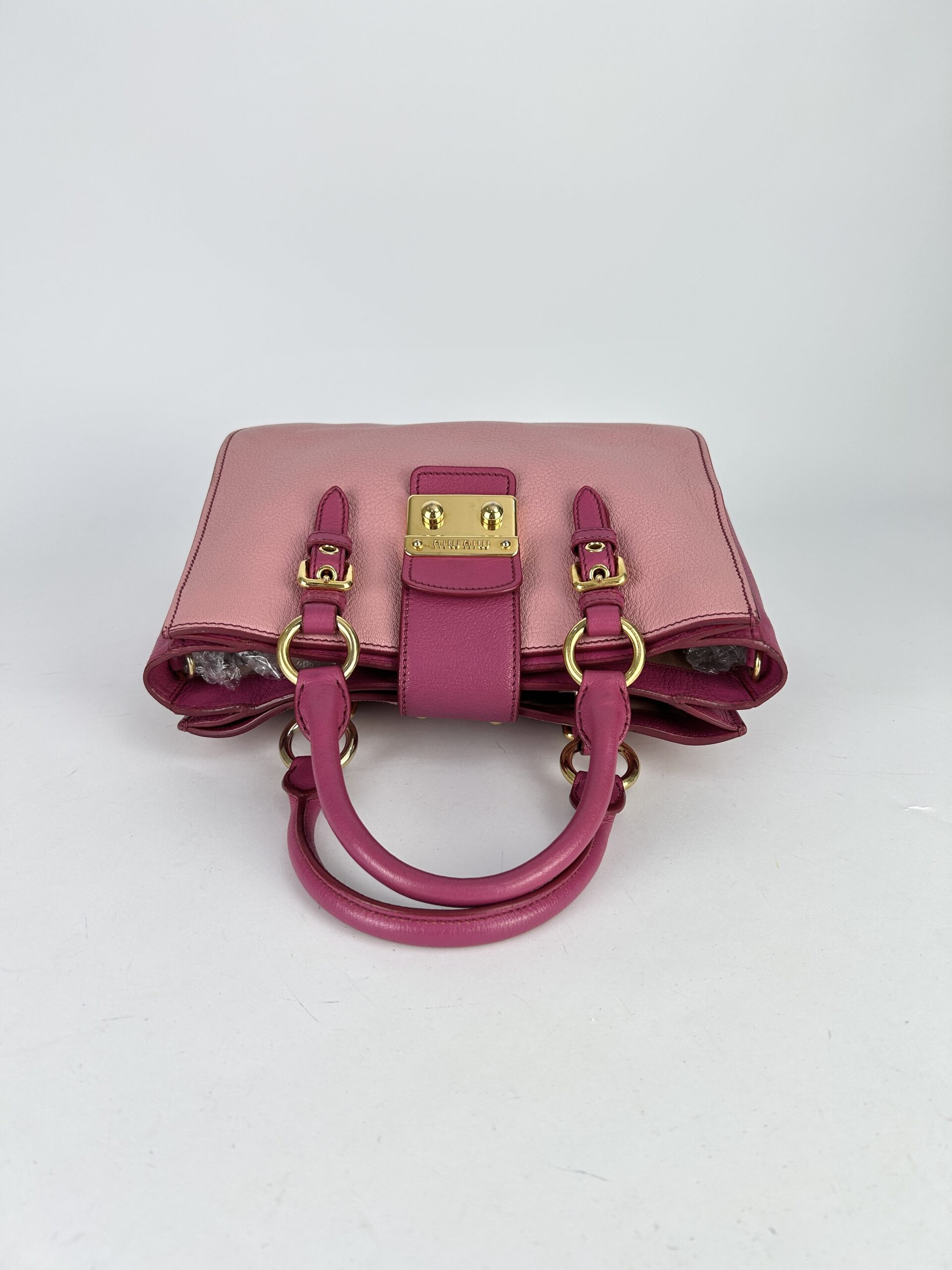 MIUMIU Madras Satchel Handler bag - Image 5