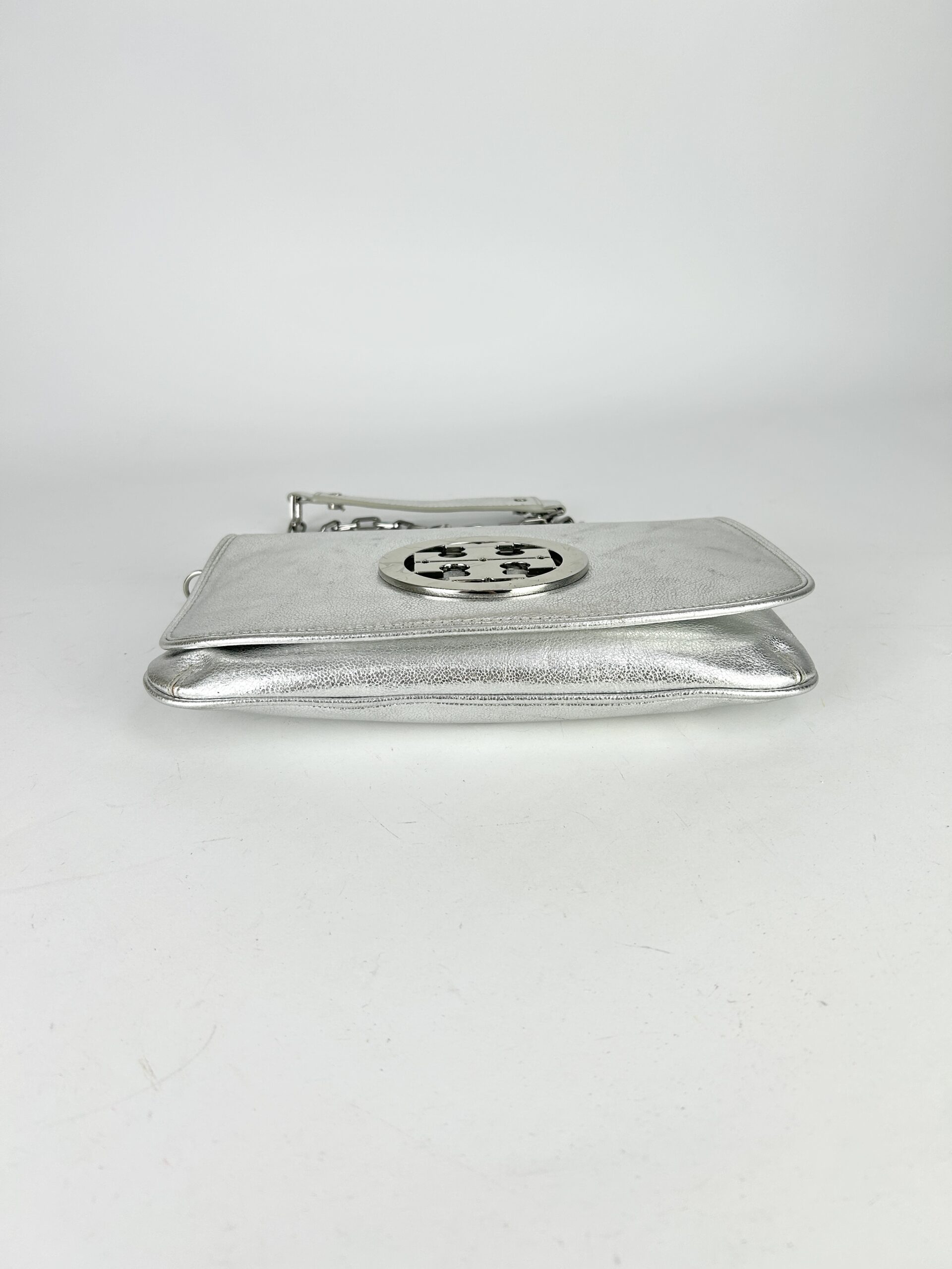 ToryBurch Reva Metallic Clutch - Image 4