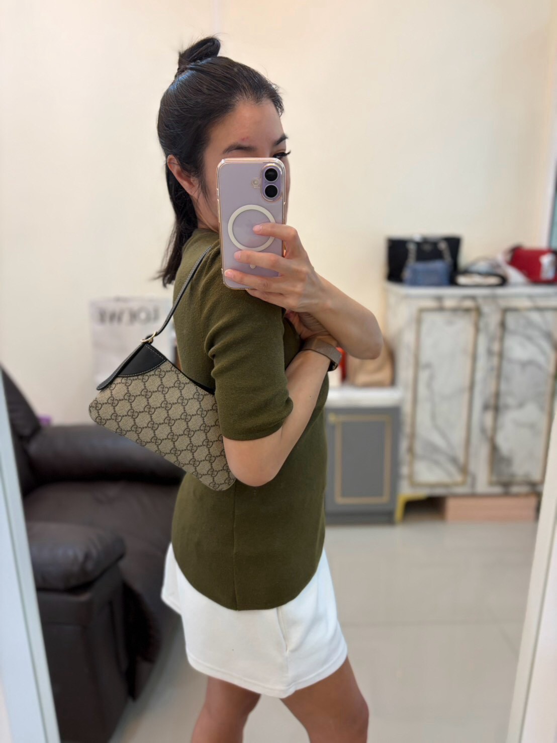 Gucci Gg Emblem Mini Pouch bag - Image 2