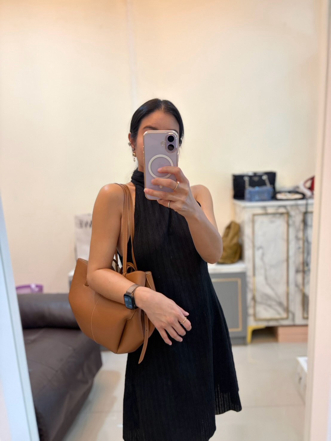 Polene Cyme Mini Tote bag - Image 2