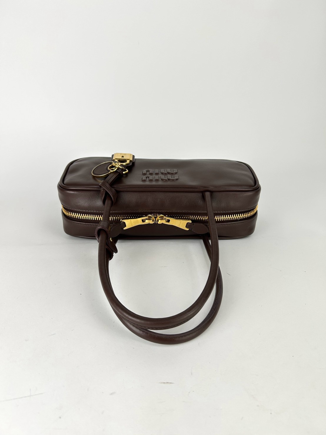 Miumiu Beau Leather Top Handle bag Y2020 - Image 5
