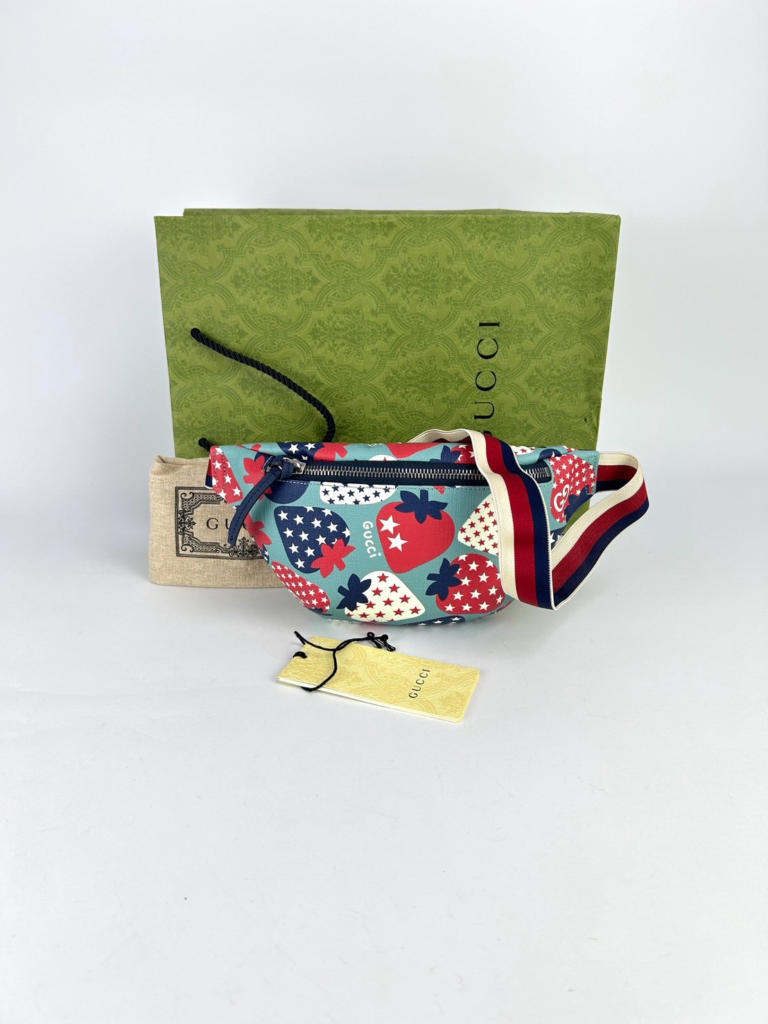 Gucci Children’s Strawberry Star Belt bag